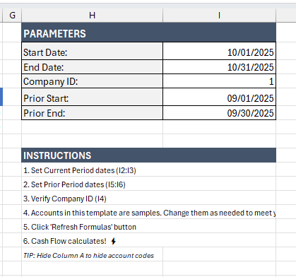 AI Chat Interface showing a natural language request and response